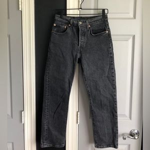 Black Levi’s jeans